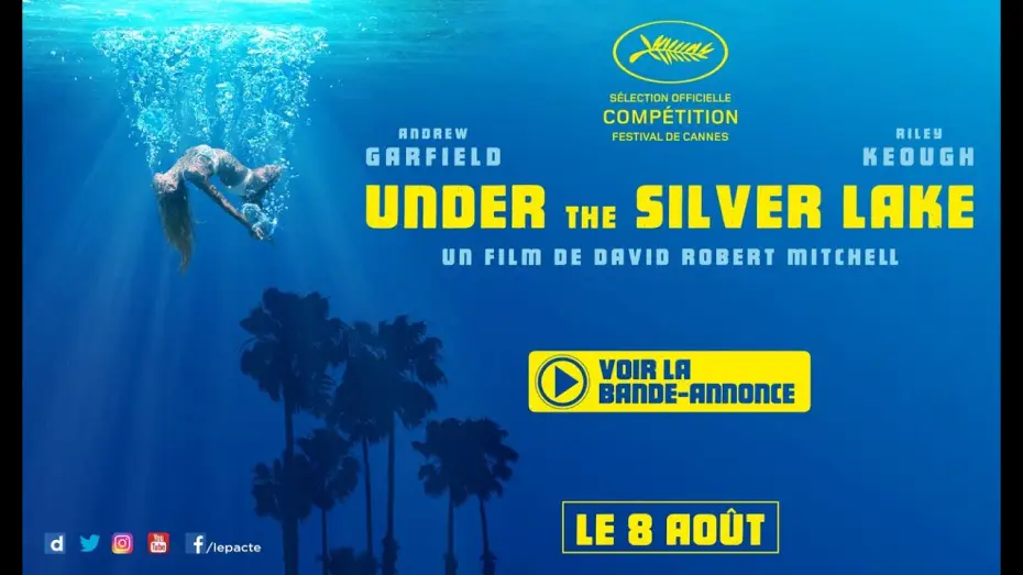 Video for the film Under the Silver Lake — UNDER THE SILVER LAKE : BANDE ANNONCE