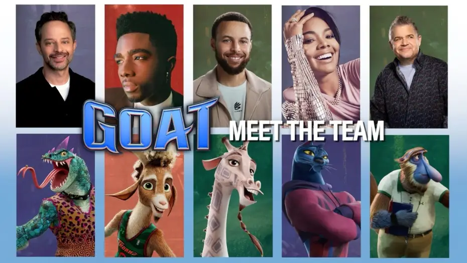 Video for the film GOAT — Meet the Team