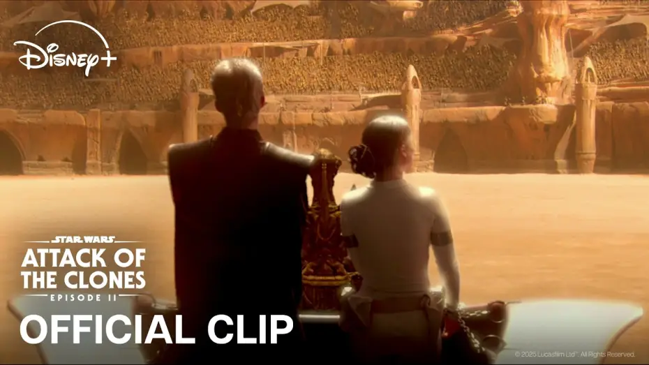 Video for the film Star Wars: Episode II - Attack of the Clones — Anakin and Padmé's Love Confession - Official Clip