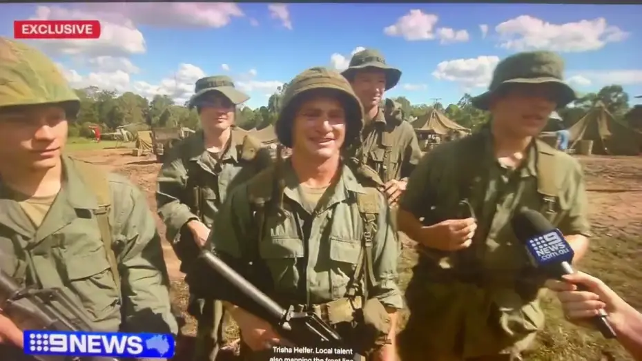 Video for the film Primitive War — Filming "Primitive War"