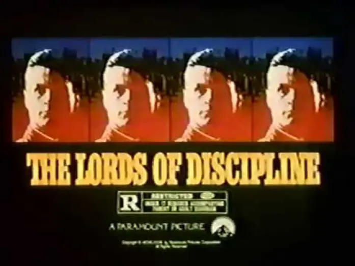 Video for the film The Lords of Discipline — The Lords of Discipline 1983 TV trailer