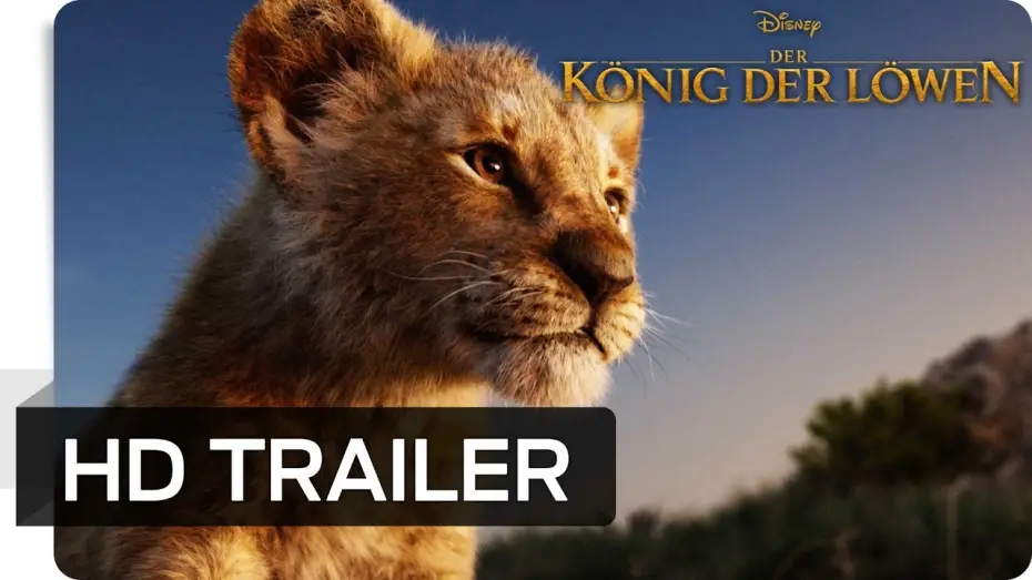 Video for the film The Lion King — Der König der Löwen - Trailer Deutsch HD