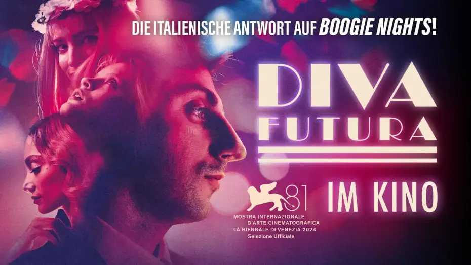 Video for the film Diva Futura — DIVA FUTURA - Offizieller Deutscher Kino-Trailer - ab 26.6.2025 im Kino