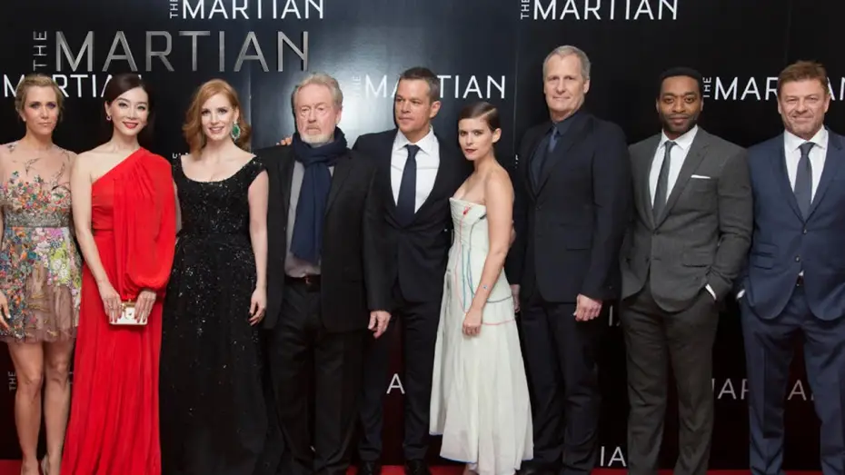 Video for the film The Martian — Premiere from London