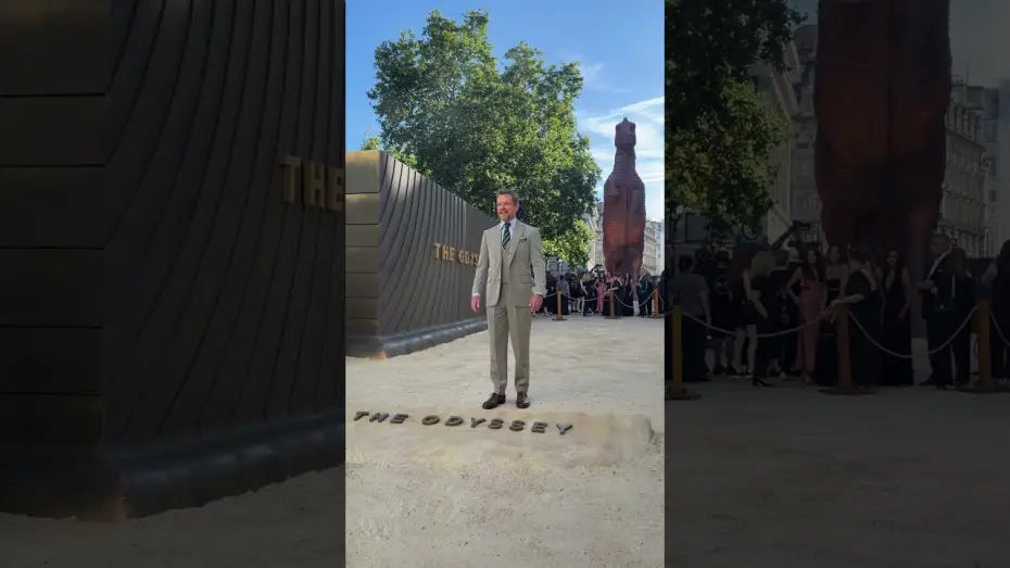 Video for the film The Odyssey — Matt Damon, the heroic Odysseus himself arrives at the World Premiere of The Odyssey.