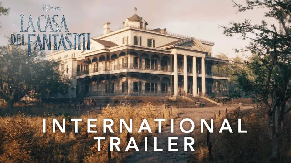 Video for the film Haunted Mansion — La Casa dei Fantasmi | International Trailer
