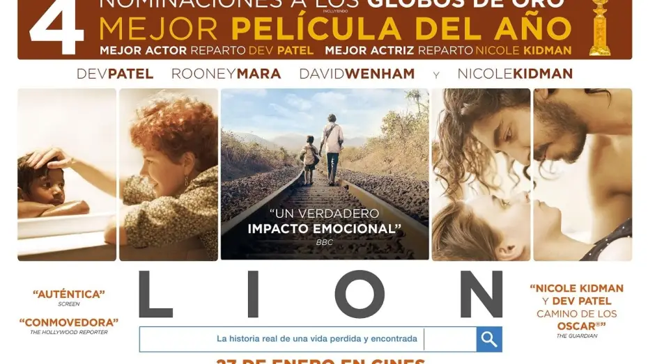 Video for the film Lion — LION - Ya disponible en DVD y Blu-Ray - Tráiler VOSE