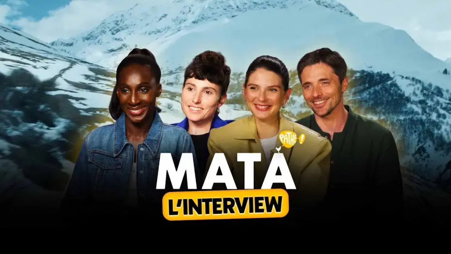 Video for the film Mata — L'INTERVIEW - MATA (Eye Haïdara, Joséphine Japy, Raphaël Personnaz...)