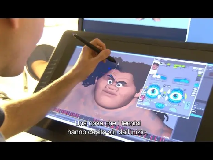 Video for the film Moana — Oceania - Animare Mini Maui - Pod dal film