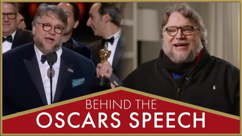 Video for the film The Shape of Water — Guillermo del Toro | Behind the Oscars Speech