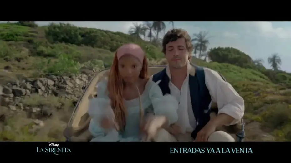 Video for the film The Little Mermaid — Anuncio: 'Cabello'