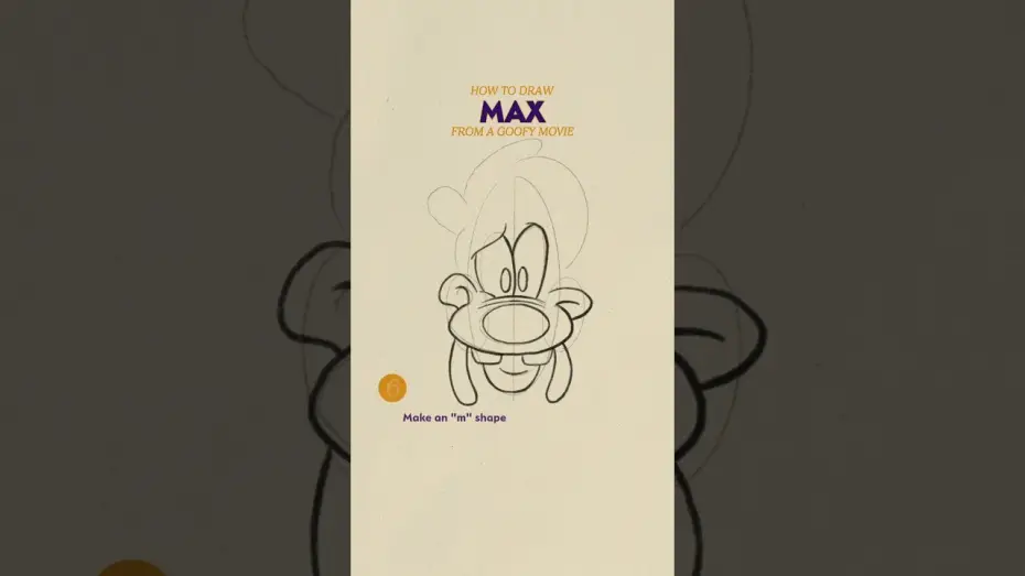 Video for the film A Goofy Movie — How to Draw Max Goof!