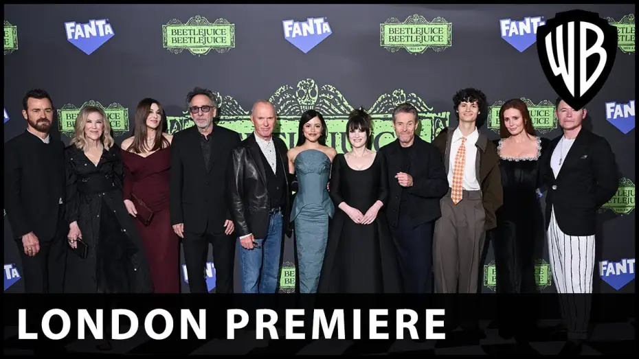 Video for the film Beetlejuice Beetlejuice — London Premiere