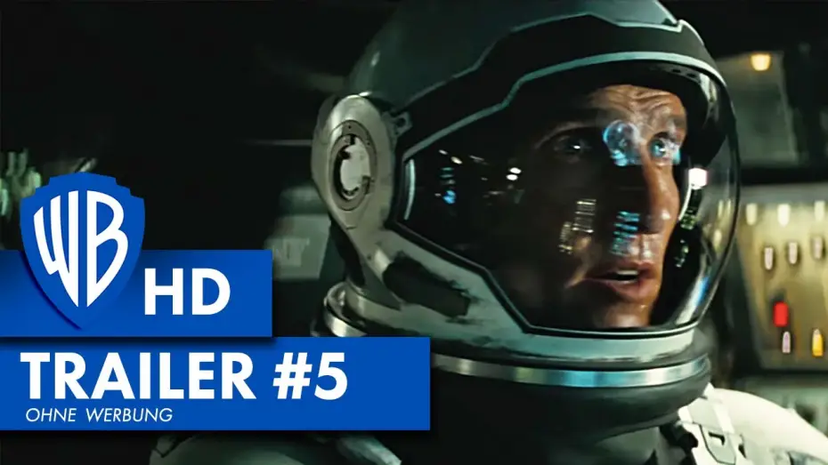 Video for the film Interstellar — Interstellar - Trailer F5 - Deutsch HD