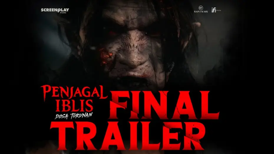 Video for the film Penjagal Iblis: Dosa Turunan — Penjagal Iblis: Dosa Turunan Official Final Trailer | Dapatkan Promo Beli 1 Dapat 2 Tiket