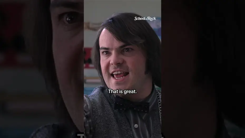 Video for the film School of Rock — Ok too far, Billy.