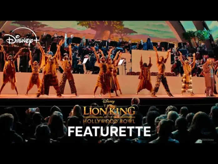 Video for the film The Lion King at the Hollywood Bowl — Choreography Featurette