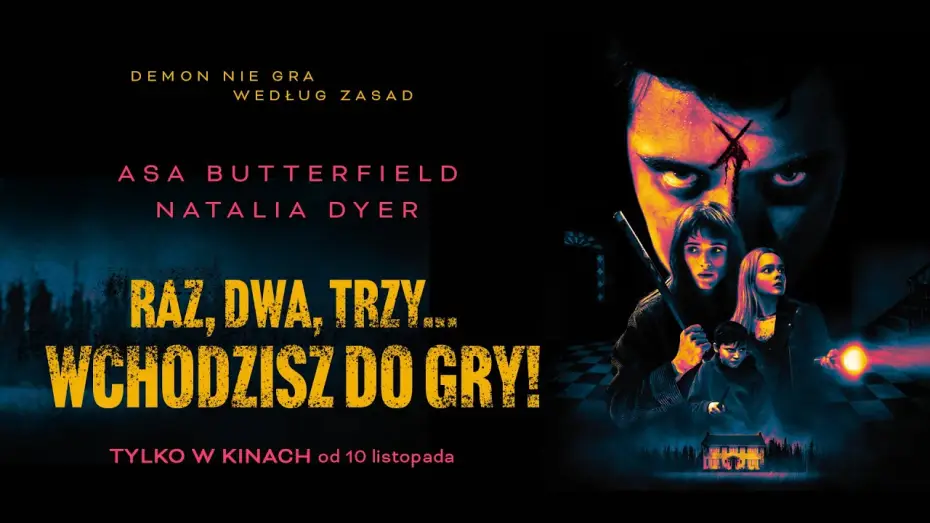 Video for the film All Fun and Games — RAZ DWA TRZY... WCHODZISZ DO GRY! | UWAŻAJ Z KIM GRASZ | TYLKO W KINACH OD 10/11
