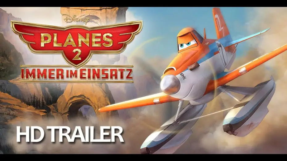 Video for the film Planes: Fire & Rescue — PLANES 2 - Immer im Einsatz - Offizieller Trailer 2 (deutsch | German)