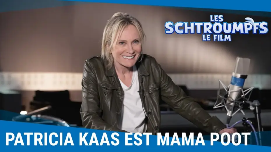 Video for the film The Smurfs Musical — Les coulisses de doublage avec Patricia Kaas