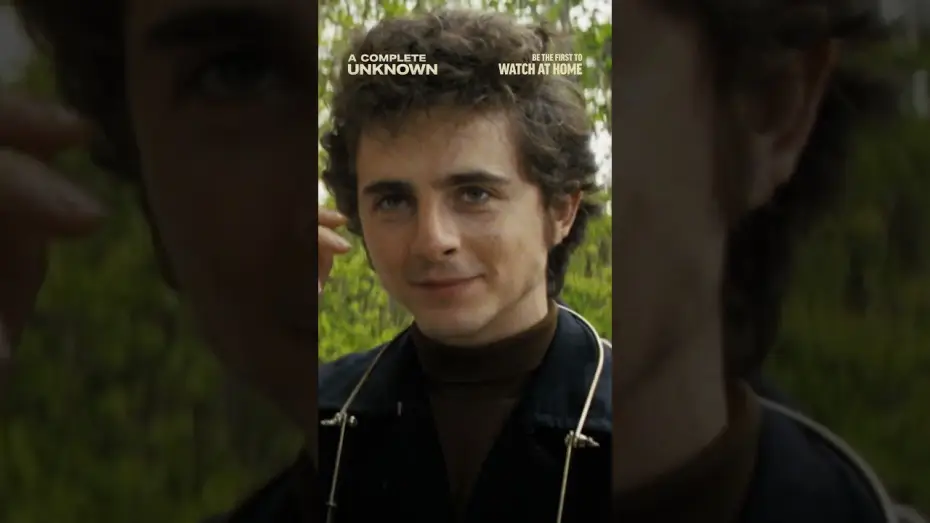 Video for the film A Complete Unknown — Take the stage. Be the first to watch at home.