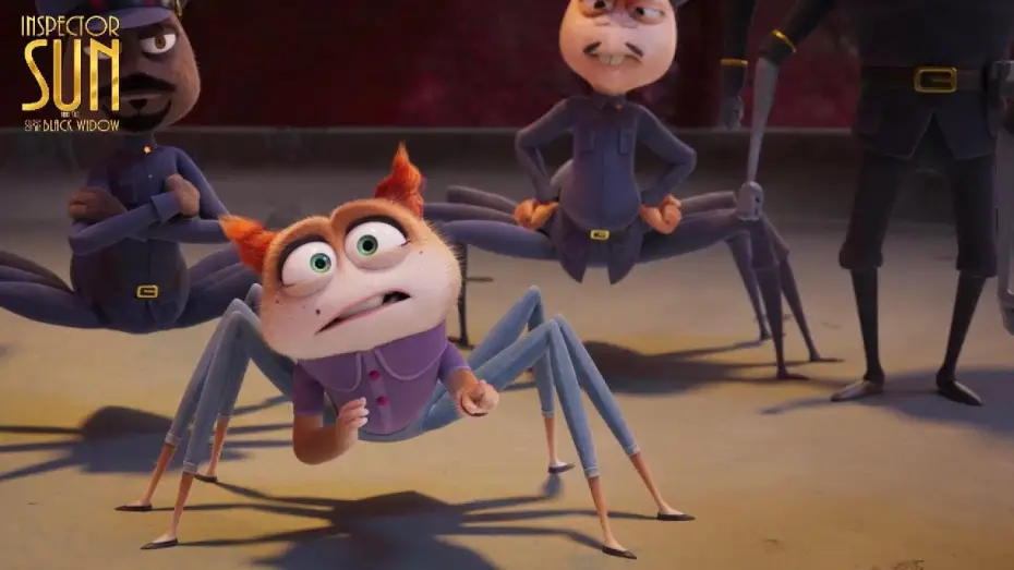 Video for the film Inspector Sun and the Curse of the Black Widow — "Top secret raid!"