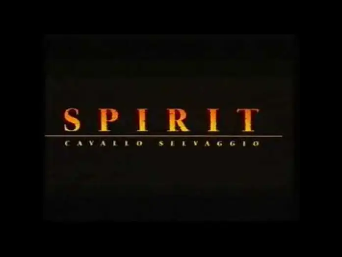 Video for the film Spirit: Stallion of the Cimarron — Trailer italiano "Spirit. Cavallo selvaggio" (2002) da VHS 2002
