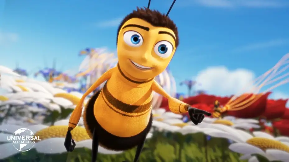 Video for the film Bee Movie — Barry Gets Trapped In A Car - Extended Preview