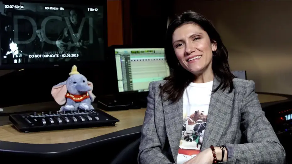 Video for the film Dumbo — Dumbo - Backstage con Elisa