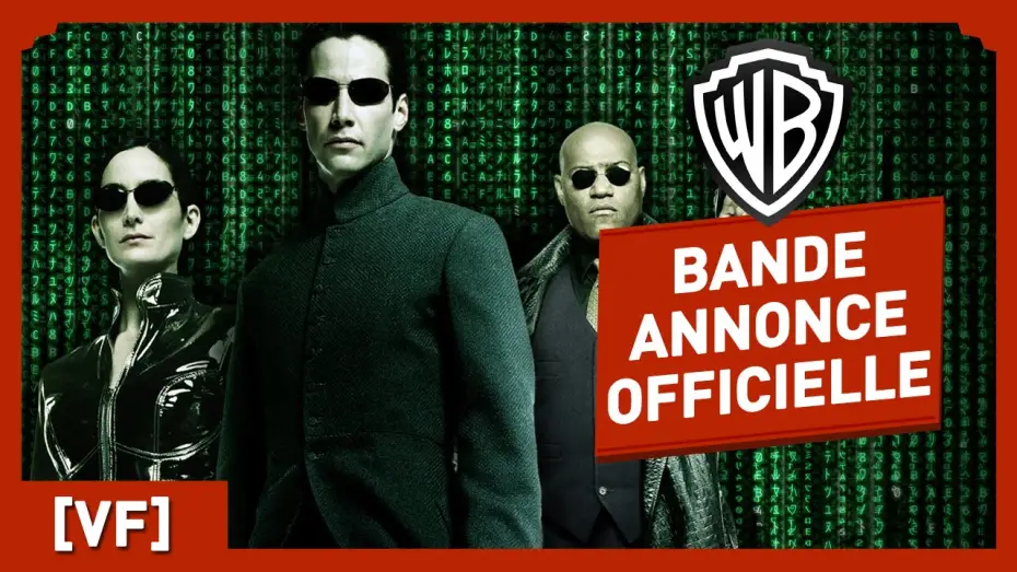 Video for the film The Matrix — MATRIX - Bande Annonce Officielle (VF) - Keanu Reeves / Laurence Fishburne / Wachowski