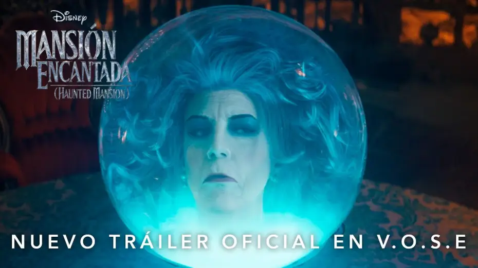 Video for the film Haunted Mansion — Nuevo Tráiler Oficial [VOSE]