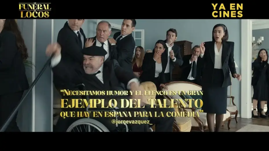 Video for the film Death at a Funeral — ¡Es el evento del año!