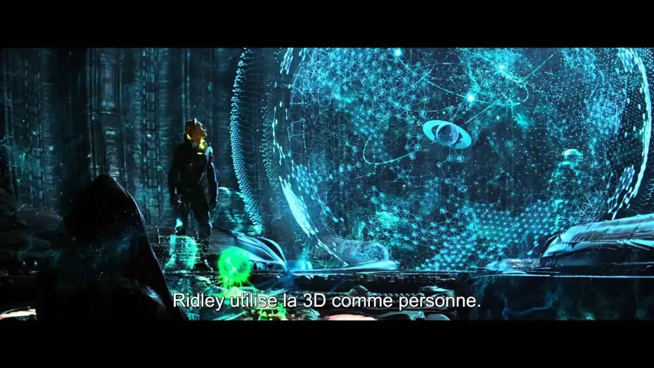 Video for the film Prometheus — Prometheus - Featurette Le Monde de Prometheus VOST HD