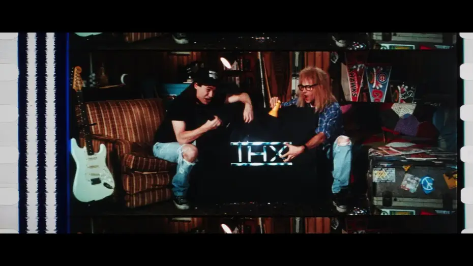 Video for the film Wayne's World 2 — Wayne's World 2 (1993), 35mm film trailer teaser, scope 2.35:1 ratio