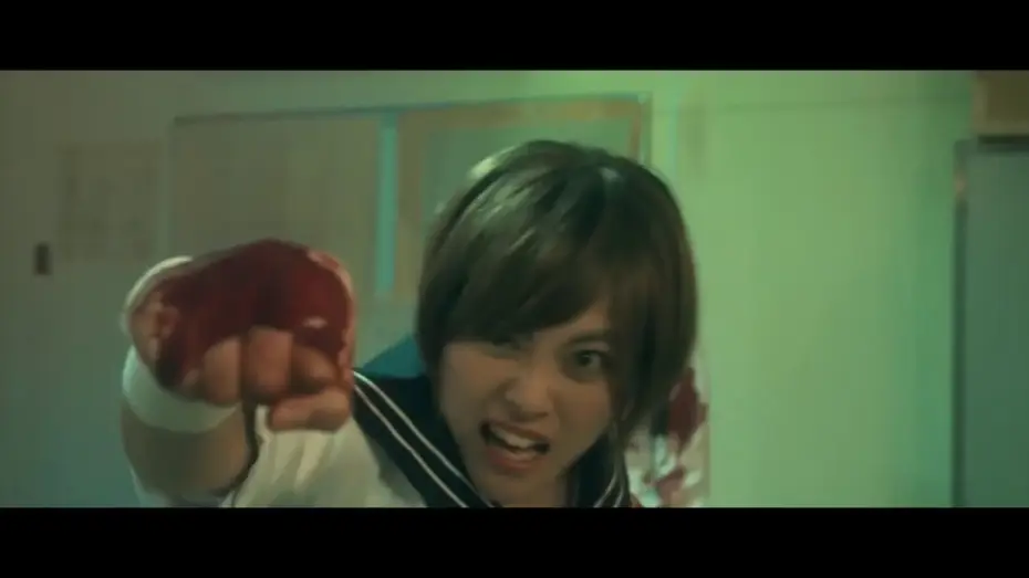 Video for the film Bloody Chainsaw Girl Returns: Giko Awakens — Bloody Chainsaw Girl Returns: Parts 1 & 2 theatrical trailer - Hiroki Yamaguchi-directed J-horror