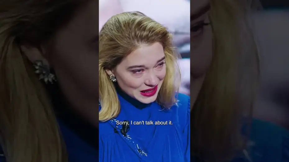 Video for the film France — "Sorry, I can't talk about it."