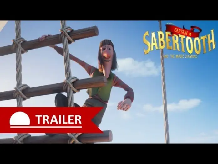 Video for the film Captain Sabertooth and the Magical Diamond — Captain Sabertooth and the Magic Diamond - Trailer
