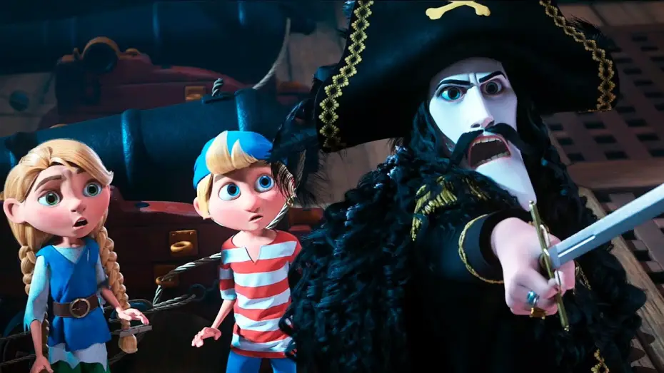 Video for the film Captain Sabertooth and the Magical Diamond — Капитан Саблезуб и Волшебный бриллиант — Русский трейлер (2020)