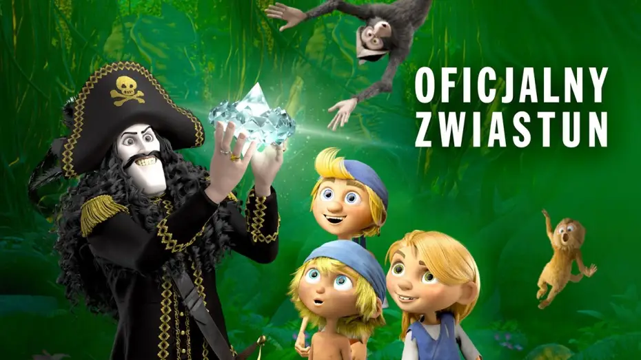 Video for the film Captain Sabertooth and the Magical Diamond — Kapitan Szablozęby i magiczny diament - zwiastun PL