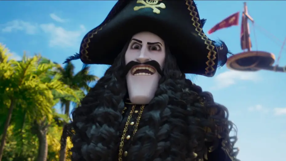 Video for the film Captain Sabertooth and the Magical Diamond — Capitán Diente de Sable Tráiler