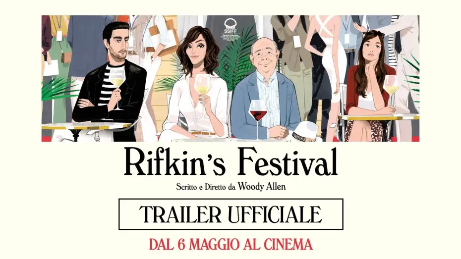 Video for the film Rifkin's Festival — Rifkin's Festival (2021) - Trailer Ufficiale Italiano 60"