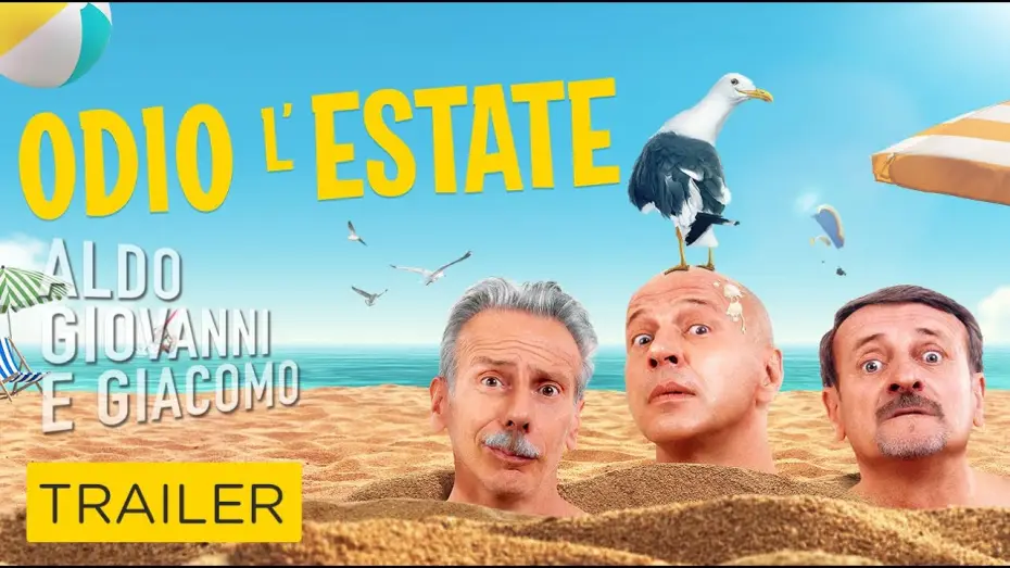 Video for the film I Hate Summer — Odio l'estate - Il nuovo film di Aldo, Giovanni e Giacomo | Dal 30 gennaio al cinema!