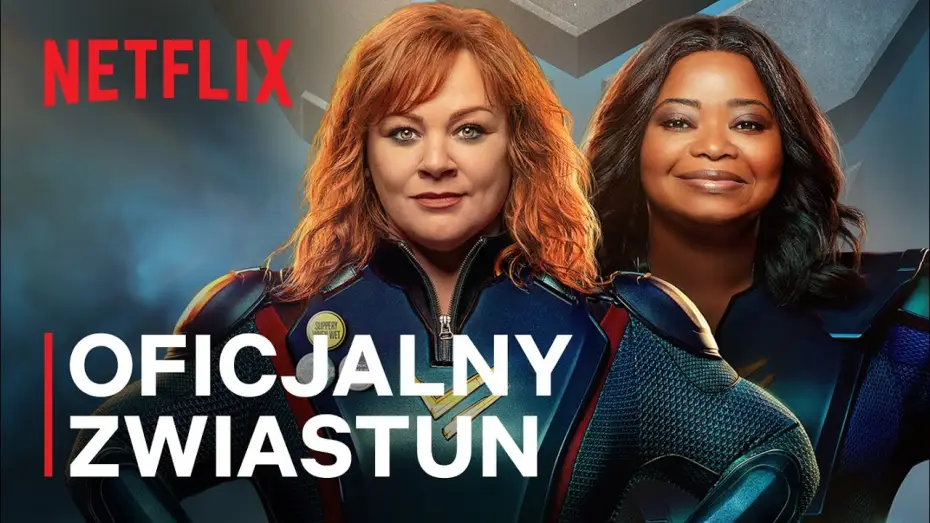 Video for the film Thunder Force — Thunder Force | Melissa McCarthy i Octavia Spencer | Oficjalny zwiastun | Netflix