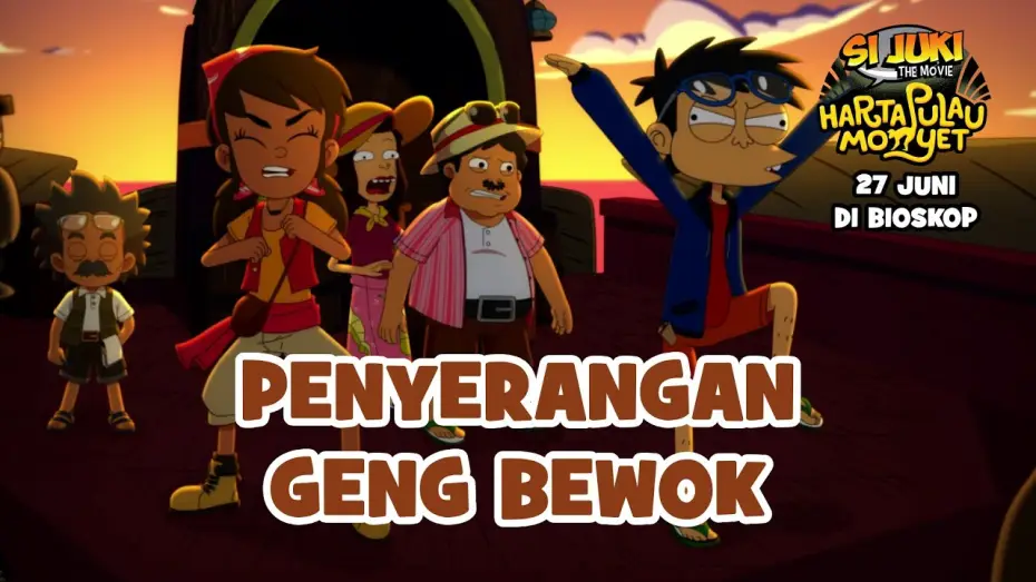 Video for the film Si Juki the Movie: Harta Pulau Monyet — Special Clip Cil Bewok (Indra Jegel) | Si Juki The Movie: Harta Pulau Monyet