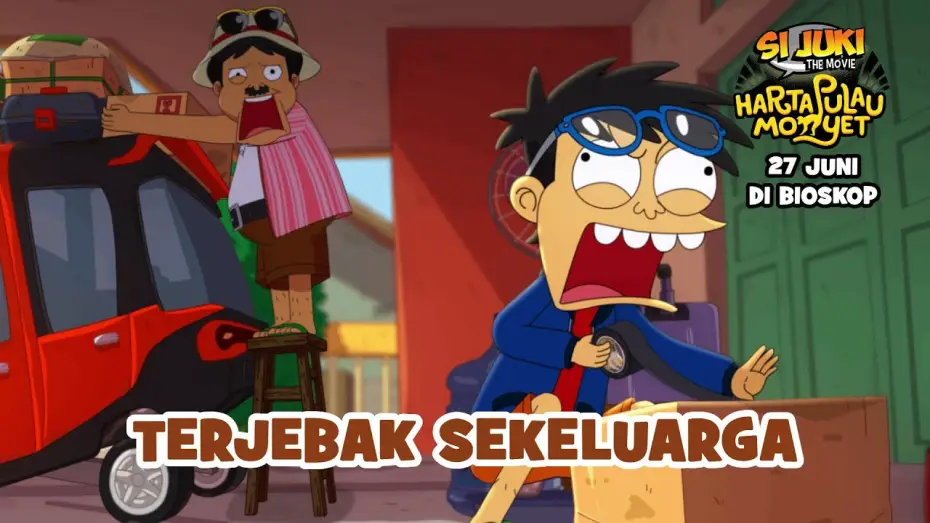 Video for the film Si Juki the Movie: Harta Pulau Monyet — Special Clip Keluarga Juki | Si Juki The Movie: Harta Pulau Monyet