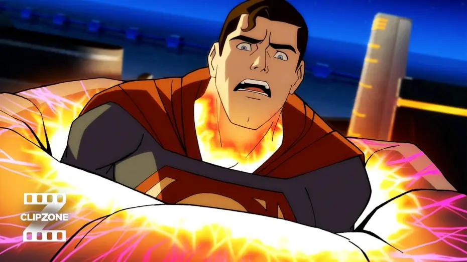 Video for the film Superman: Man of Tomorrow — Fight Against The Parasite