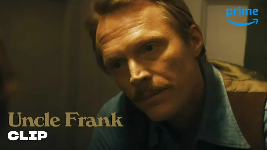 Video for the film Uncle Frank — Frank Tells Beth He Is Gay | Uncle Frank | Prime Video