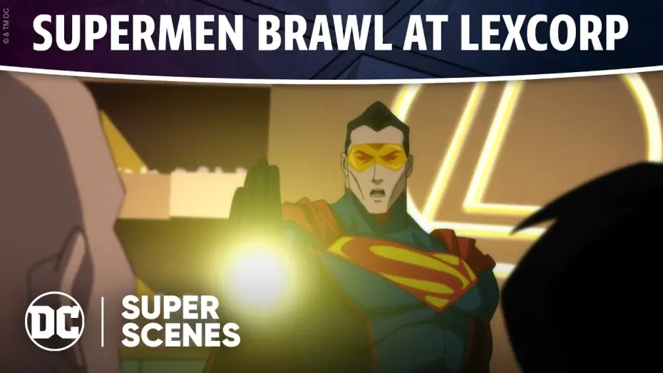 Video for the film The Death and Return of Superman — DC Super Scenes: Brawl at Lexcorp