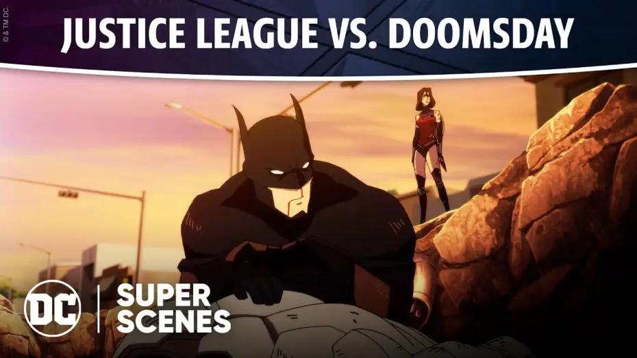 Video for the film The Death and Return of Superman — DC Super Scenes: Justice League vs. Doomsday