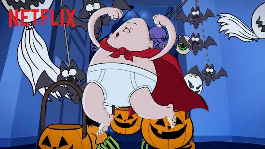 Video for the film The Spooky Tale of Captain Underpants Hack-a-ween — Hack-A-Ween Trailer 🎃 The Epic Tales of Captain Underpants | Netflix